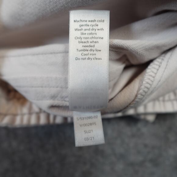 Athleta Pants Womens 12 Tall Farallon Jogger Off White Athleisure Pull On - Picture 8 of 11